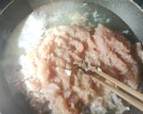 だしで煮含める・軽やか鶏そぼろ丼作り方2写真