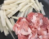大根と豚肉の炒め煮作り方3写真