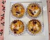 紅優甘バナナクリームチーズカップケーキ♡作り方9写真