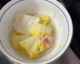 白菜とシーチキンの春雨スープ作り方6写真