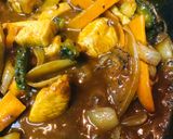 レトルトカレーで●ゴーヤー生姜カレー作り方3写真