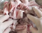 ご飯泥棒！豚バラヤンニョム作り方1写真