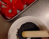 赤ピーマンの胡麻和え作り方3写真