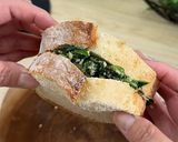 ランチにぴったり★スピナッチサンド風作り方5写真