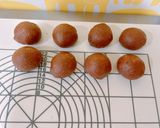 絶品✨可愛い🩵チョコミントメロンパン作り方10写真