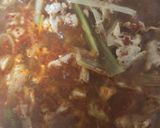 フライパンで簡単！旨辛豚こまクッパ😋作り方6写真