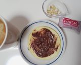 輪切りりんごチョコナッツがけ作り方1写真