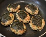 納豆入り!鶏むね豆腐の筋肉海苔バーグ作り方6写真