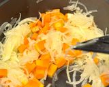 野菜とハムのパスタスープ作り方1写真