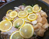 京風豚のすき焼きレモンおろしまみれ作り方8写真