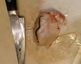 生で食べるコストコのアカエビ🦐作り方2写真