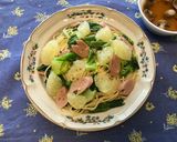 文旦・ギョニソ・春キャベツの爽やかパスタ作り方7写真