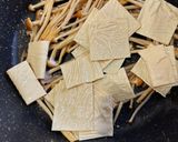 湯葉と茶エノキの炒め物作り方2写真