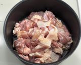 簡単・鶏の照り煮丼♪昆布つゆのみ作り方2写真