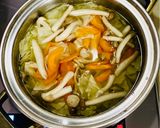 スチーム牡蠣の煮汁、野菜スープ！作り方1写真