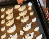 おばけメレンゲのハロウィンクロワッサン作り方5写真