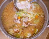 豚バラキャベツの⭐ご飯がもりもり進むお味噌汁🤩🍚作り方8写真
