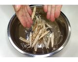 ごぼうの旨辛竜田揚げ★動画あり★作り方4写真