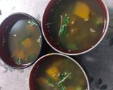 夏⛅の味噌汁❗南瓜オクラ☺(^q^)⛄☕作り方6写真