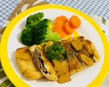 油揚げと挽き肉のステーキ！作り方8写真