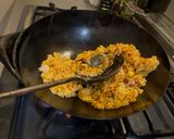 酔った勢いで作る、〆のキムチ炒飯作り方5写真