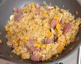 【馬場ちゃん風】背脂にんにく焼飯作り方7写真