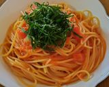 フレッシュトマトの和風パスタ作り方12写真