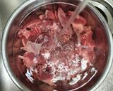 牛すじネギ焼き(お好み焼き)作り方1写真