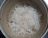 ちょこっと使い食材の冷凍ストック【千切り大根】作り方1写真