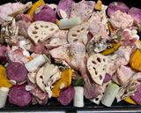ハロウィンカラーのぎゅうぎゅう焼き作り方4写真
