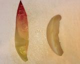 餃子の皮大量消費！桃クリームチーズ巻作り方2写真