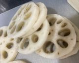 ビストログリルで鯛味噌豆腐とレンコン焼きます作り方2写真