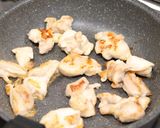 お弁当に！鶏もも肉とピーマンの明太子炒め作り方3写真