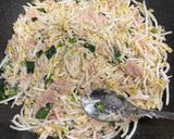 もやしのこんがりチーズ焼き作り方2写真