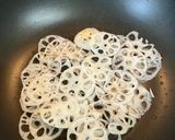 手間なし❗️レンコンはさみ焼き作り方2写真