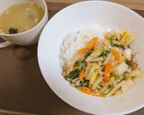 【ベジタリアン】五目あんかけ丼作り方4写真