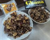 オレンジピール入りクランチチョコ作り方4写真