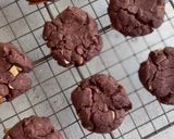 チョコとアーモンドの米粉ロッククッキー作り方7写真