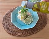 鶏ささみとレモンオイルのベトナム風素麺作り方6写真