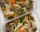 お昼に①市販タレいらず美味しい焼きうどん作り方10写真