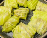 キャベツの包み蒸しすまし顔とともに🤣作り方10写真