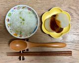 七草がなくてもお粥(ふろふき大根付き)作り方10写真