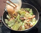 鶏とキャベツ、長芋の味噌炒め作り方4写真
