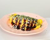 彼氏が作る「奇跡のお好み焼きスフレ」作り方18写真
