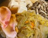 きのこと豚肉のシンプル鍋作り方5写真