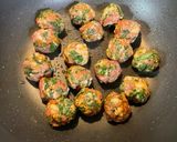 選べる香味!味噌と大葉の豚こまボール作り方4写真