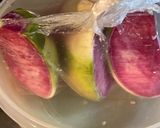 紅芯大根のかんたん漬物作り方1写真