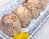 梅おかかおむすび(味しっかりめ)作り方3写真