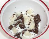 余ったお餅で☆簡単チョコ餅作り方2写真