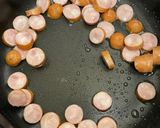 永谷園の焼豚炒飯の素を使ったレタス炒飯作り方4写真